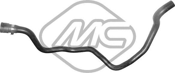 Патрубок радиатора (системы охлаждения) Metalcaucho. Артикул 98553