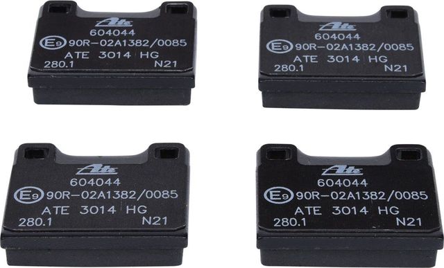 Тормозные колодки ATE задние для Volvo C70 I 1997-2005. Артикул 13.0460-4044.2