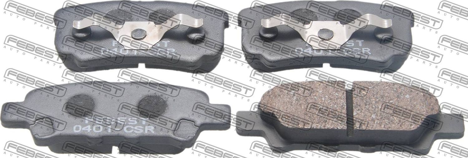 Тормозные колодки Febest. Артикул 0401-CSR