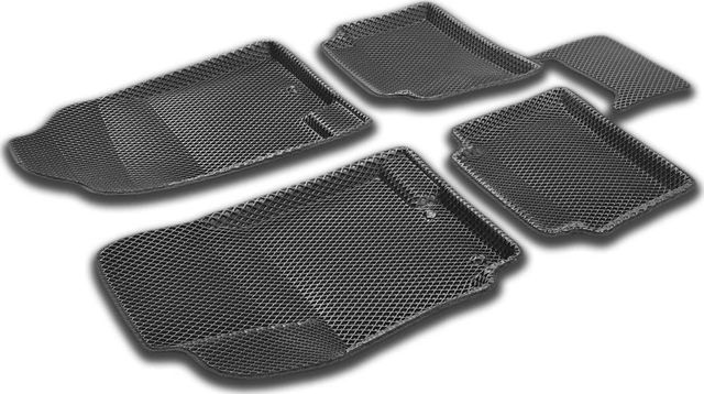 Коврики Euromat 3D xEVA для салона Kia Rio III 2011-2017. Артикул XEVA3D-002922