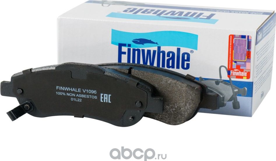 Колодки тормозные HONDA CR-V III 07- передние (Finwhale). Артикул V1096