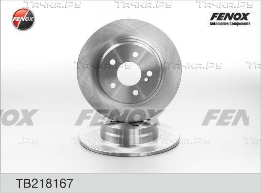 Тормозной диск Fenox. Артикул TB218167