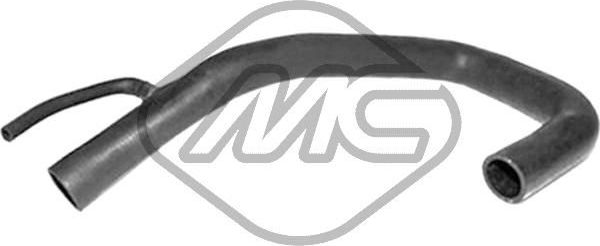 Патрубок радиатора (системы охлаждения) Metalcaucho для Mercedes-Benz V-Класс I (W638) 1996-2003. Артикул 99649