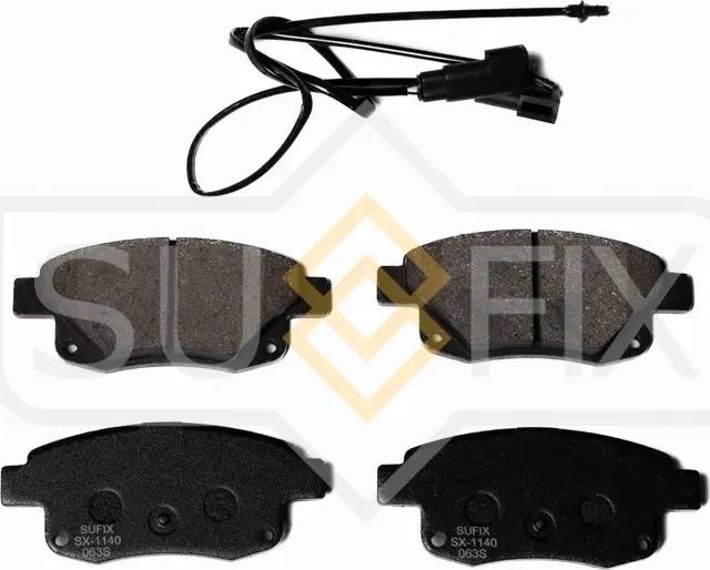 Колодки дисковые тормозные задние правые/левые FORD TOURNEO CONNECT 2002-2013/1. (Sufix). Артикул SX1140