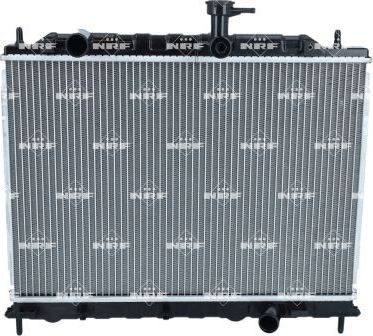 Радиатор охлаждения двигателя NRF (алюминий). Артикул 53492