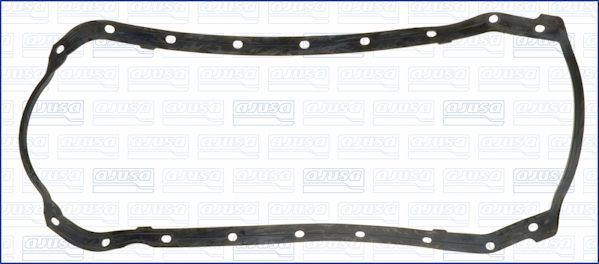 Прокладка маслянного поддона двигателя Ajusa для Mazda 323 III (BF) 1986-1989. Артикул 14070200