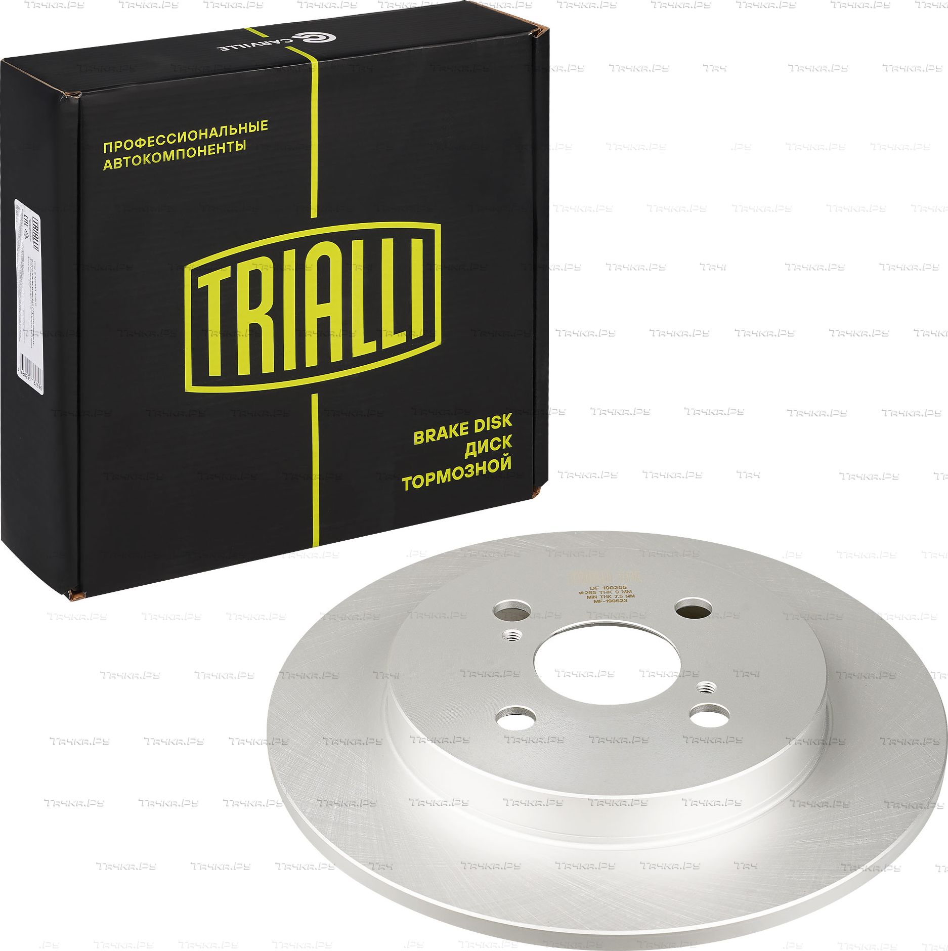 Тормозной диск Trialli. Артикул DF 190205