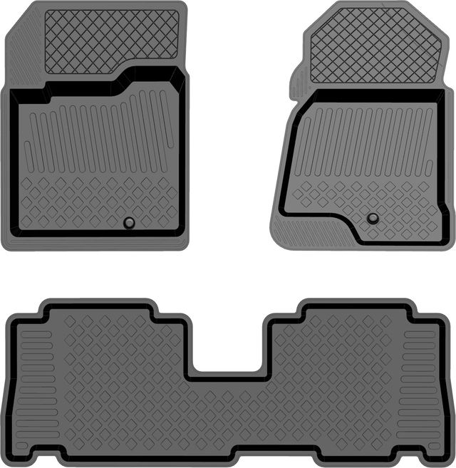 Коврики Rezkon резиновые для салона Opel Antara I 2006-2012. Артикул 1026005100