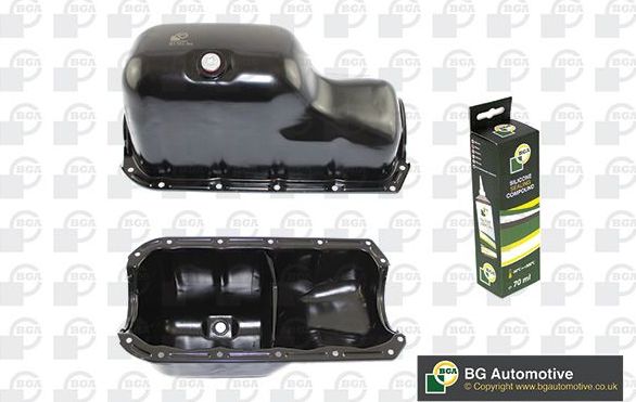 Масляный поддон картера двигателя BGA для Fiat Panda II 2003-2012. Артикул SP2201