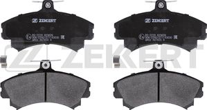 Тормозные колодки Zekkert передние для Mitsubishi Colt VI (Z20/Z30) 2004-2012. Артикул BS-2229