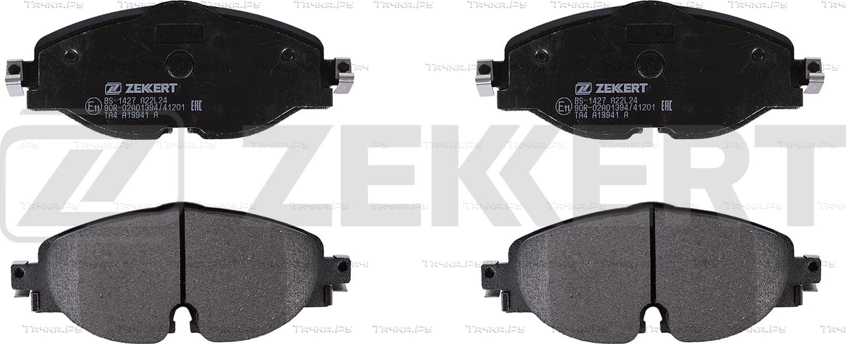Тормозные колодки Zekkert передние для Volkswagen Caddy IV 2015-2020. Артикул BS-1427