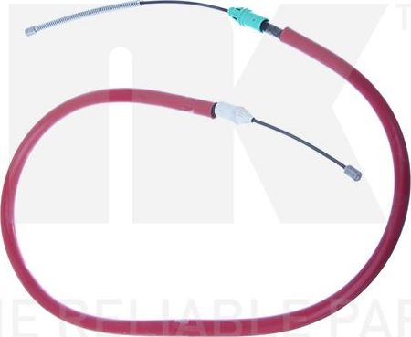 Трос ручника (тросик ручного тормоза) NK. Артикул 9039101