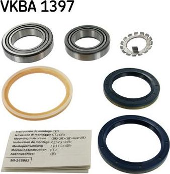 Ступичный подшипник (комплект) SKF. Артикул VKBA 1397