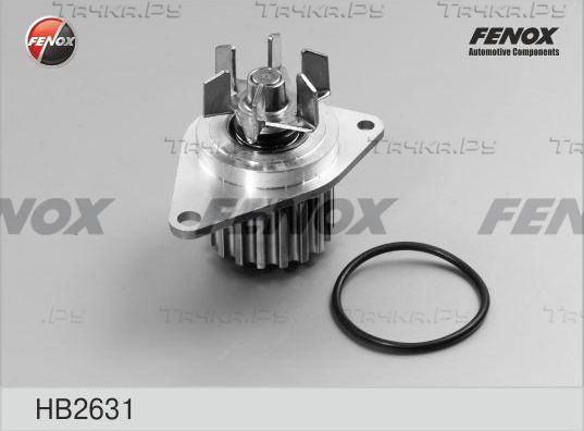 Помпа (водяной насос) Fenox для Citroen C4 I 2004-2011. Артикул HB2631
