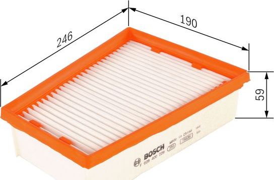 Воздушный фильтр Bosch. Артикул F 026 400 229