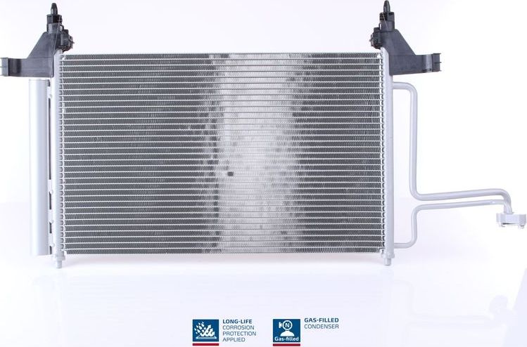 Радиатор кондиционера (конденсатор) Nissens (алюминий). Артикул 94610