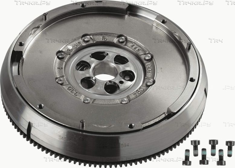 Маховик SACHS двухмассовый маховик для Peugeot 407 2006-2006. Артикул 2294 001 594