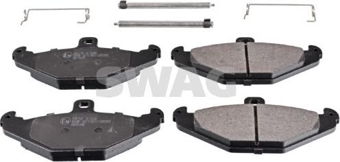 Тормозные колодки SWAG. Артикул 40 11 6158