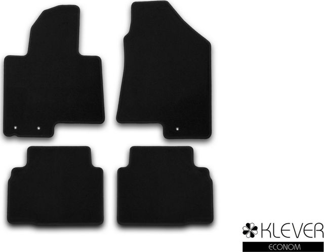 Коврики Klever Econom для салона Hyundai ix35 I кроссовер 2010-2015. Артикул KVR01203601200k
