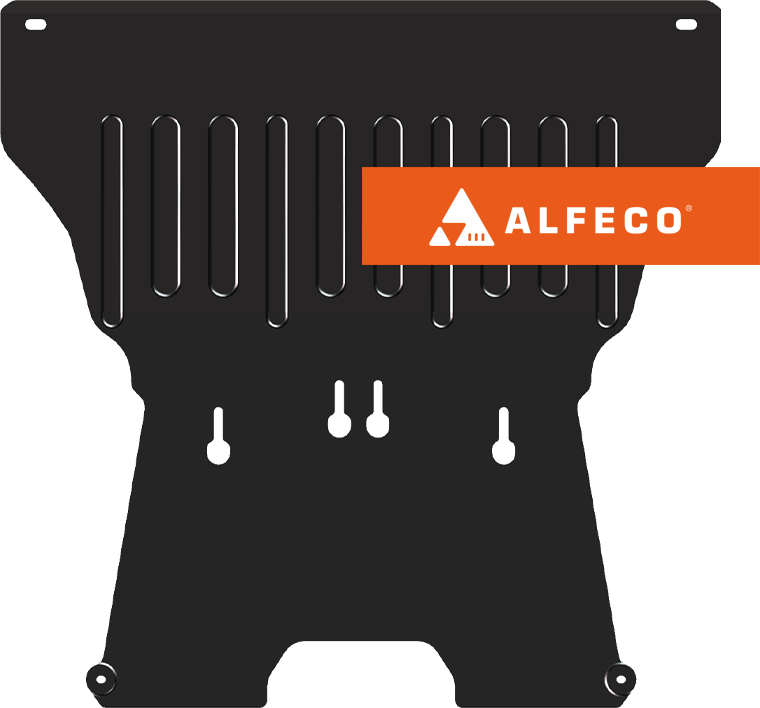 Защита Alfeco для картера и КПП (большая) Audi A5 2007-2016 (c гидроусилителем руля). Артикул ALF.30.02