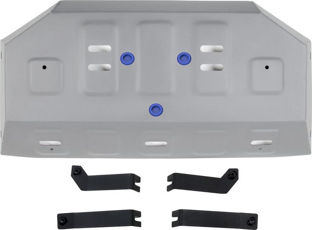 Защита алюминиевая Rival для топливного бака BAIC Beijing BJ40 4WD АКПП 2023-н.в.. Артикул 333.3506.1