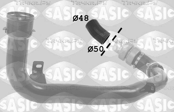 Патрубок интеркулера Sasic. Артикул 3330057