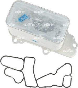 Радиатор масляный (маслоохладитель) для двигателя NRF. Артикул 31848