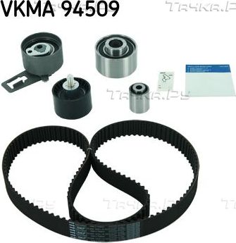 Ремень ГРМ с роликами (комплект) SKF для Hyundai Terracan I 2001-2006. Артикул VKMA 94509