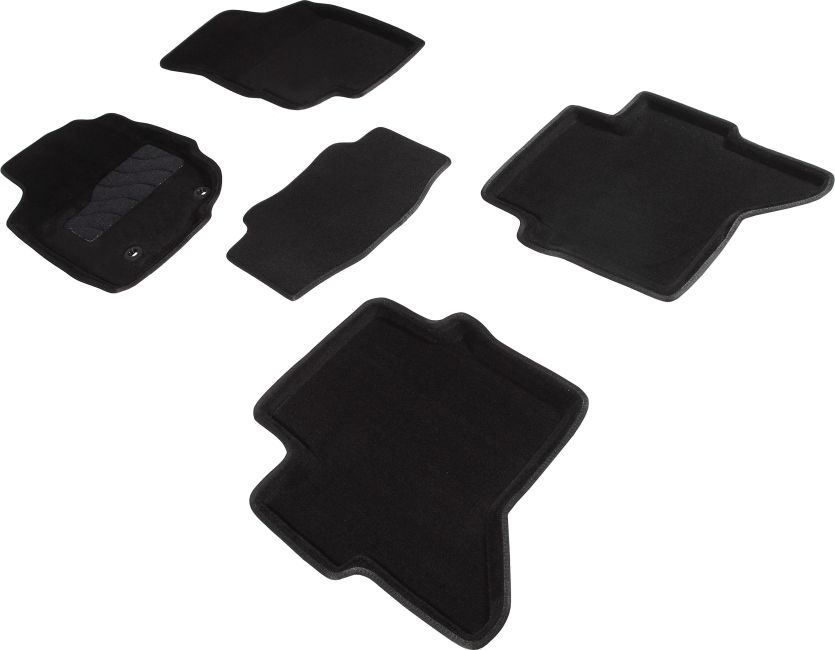 Коврики Seintex 3D ворсовые для салона Toyota Hilux VII 2011-2015. Артикул 83755