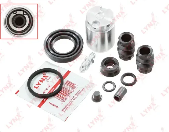 Ремкомплект тормозного суппорта с поршнем заднего NISSAN Almera(N16) 00> RENAULT (Lynxauto). Артикул BC6047