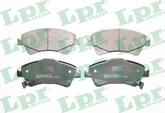 Тормозные колодки LPR. Артикул 05P1589