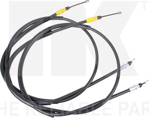Трос ручника (тросик ручного тормоза) NK для Renault Espace III 1998-2002. Артикул 9039137