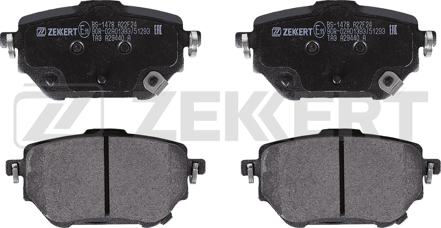 Тормозные колодки Zekkert. Артикул BS-1478