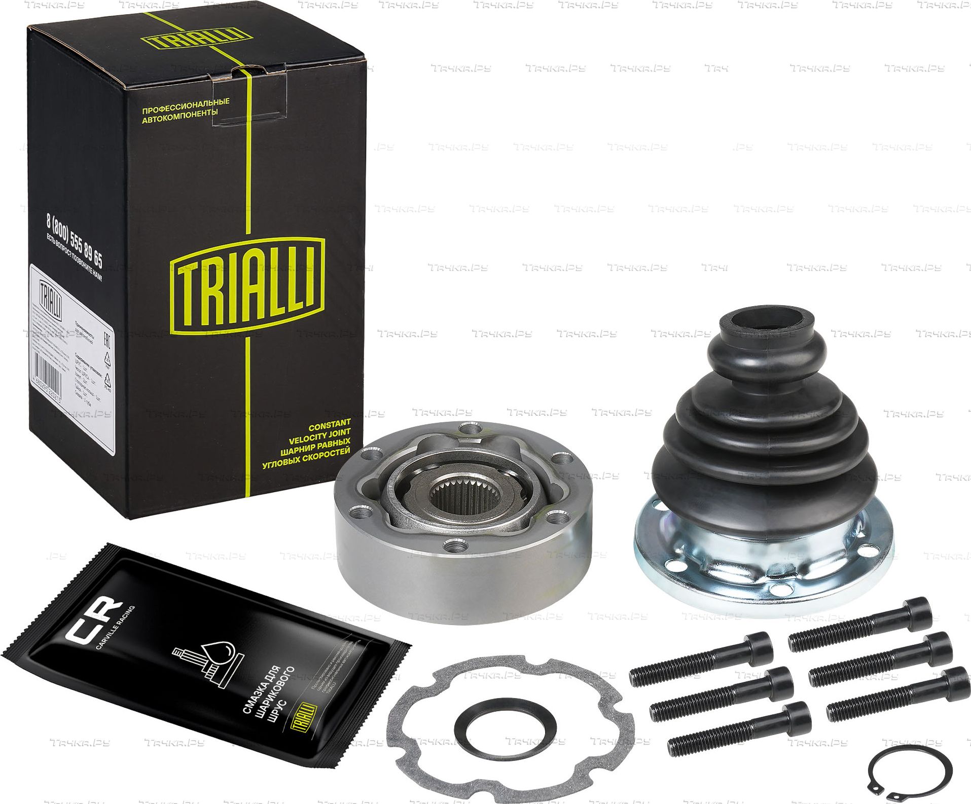 Шрус внутренний (граната) Trialli передний для Skoda Superb I 2001-2008. Артикул GO 139302