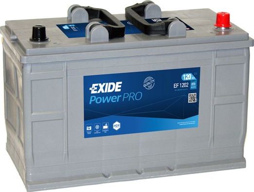Аккумулятор Exide PowerPRO. Артикул EF1202