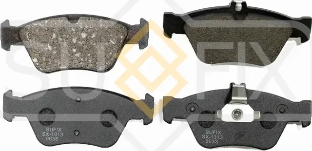 Колодки тормозные передние (Sufix). Артикул SX1313