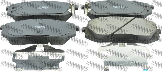 Тормозные колодки Febest. Артикул 2201-FQF
