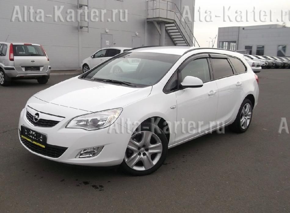 Дефлекторы Cobra Tuning для окон Opel Astra J универсал 2010-2015. Артикул O12410