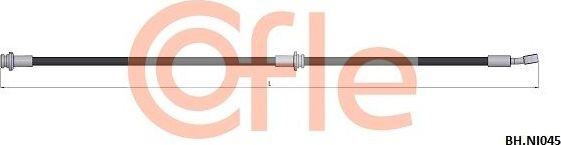 Тормозной шланг Cofle. Артикул 92.BH.NI045