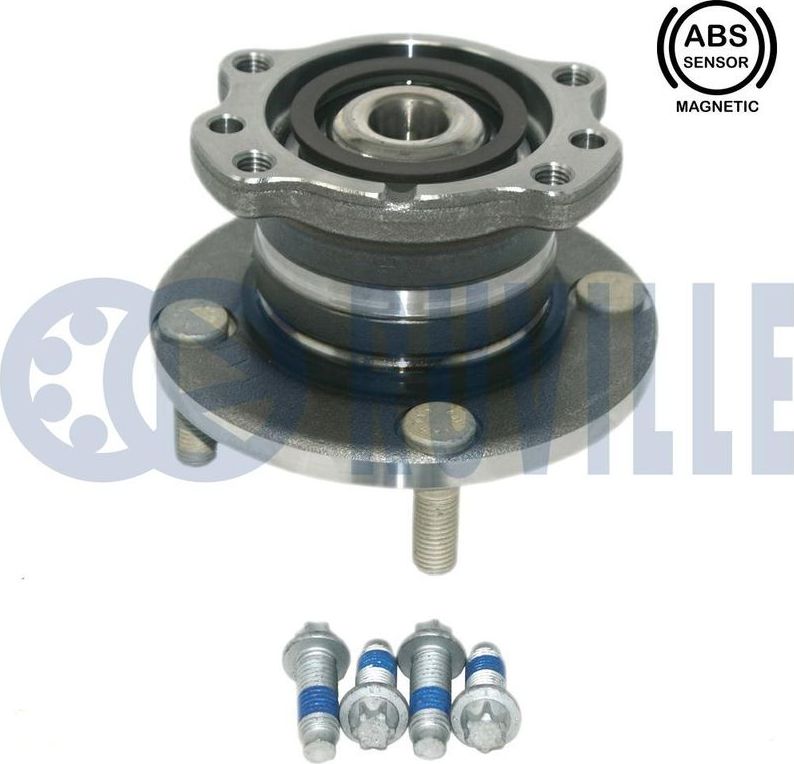 Ступица колеса с интегрированным подшипником (в сборе) Ruville. Артикул 222015