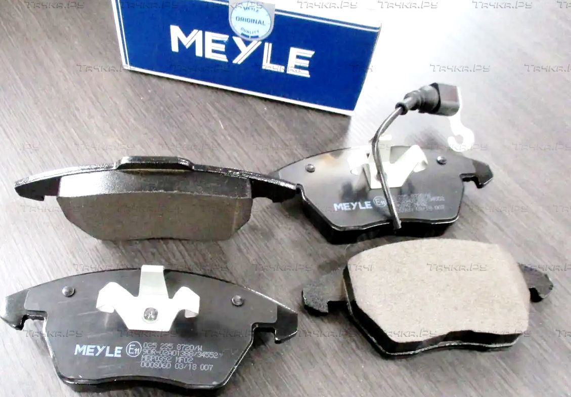 Тормозные колодки Meyle Original передние для SEAT Leon II 2005-2013. Артикул 025 235 8720/W