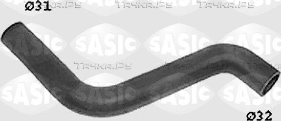 Патрубок радиатора (системы охлаждения) Sasic. Артикул SWH6804