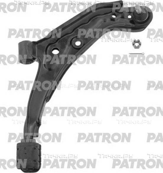 Поперечный рычаг передней подвески Patron правый нижний для Nissan Almera N15 1995-2000. Артикул PS5091R