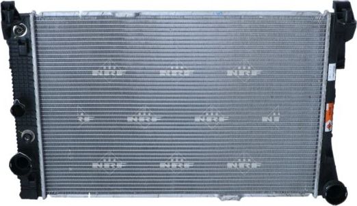 Радиатор охлаждения двигателя NRF (алюминий). Артикул 58336