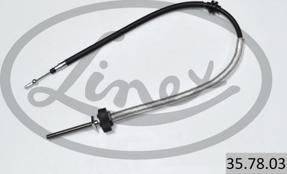 Трос ручника (тросик ручного тормоза) Linex. Артикул 35.78.03