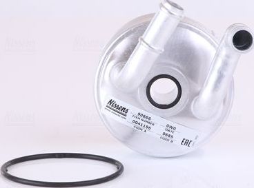 Радиатор масляный (маслоохладитель) для АКПП Nissens (алюминий). Артикул 90666