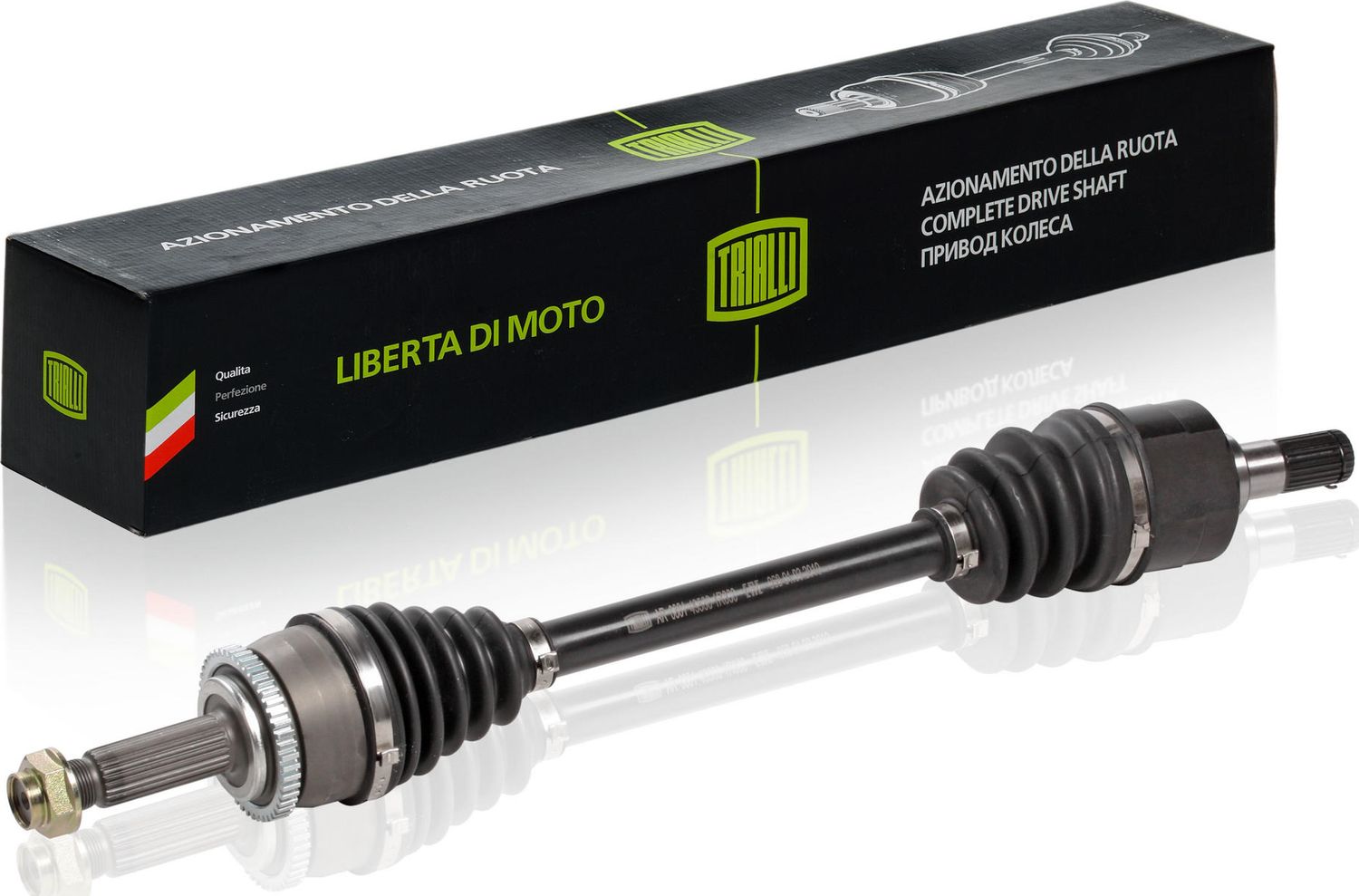 Полуось (привод в сборе, приводной вал) Trialli. Артикул AR 0801