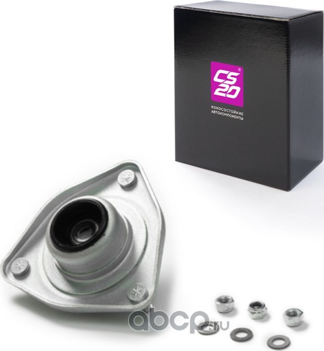 опора амортизаторной стойки CS-20 LADA VESTA (без подшипника, с крепежом) в инд.. Артикул 12884