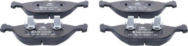 Тормозные колодки ATE передние для Audi A8 I (D2) 2001-2002. Артикул 13.0460-7183.2