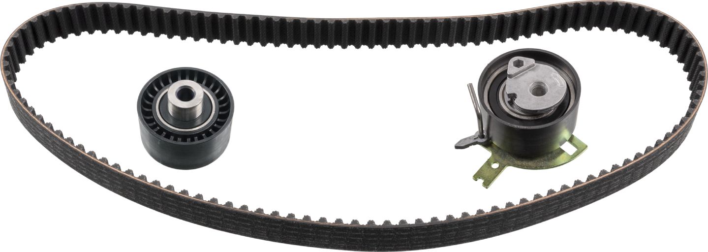Ремень ГРМ с роликами (комплект) Blue Print. Артикул ADC47345
